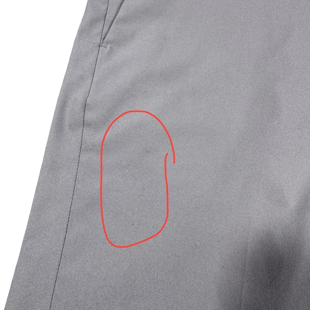 Perry Ellis Portfolio Mens Gray Performance Golf Shorts Flat‎ Front Size 34
